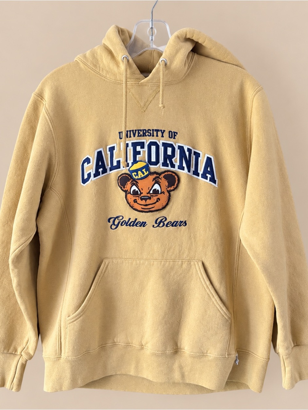 Preppy Collegiate University of California Golden Bears Russell Hoodie M
